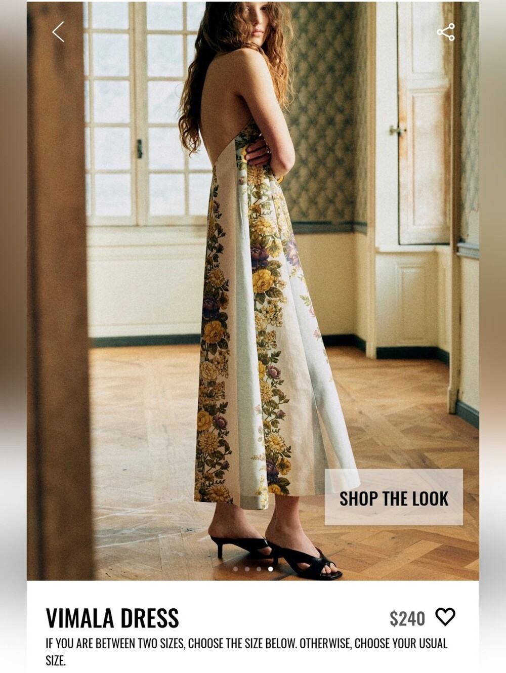 NWT Sezane Vimala Dress Lavinia Print